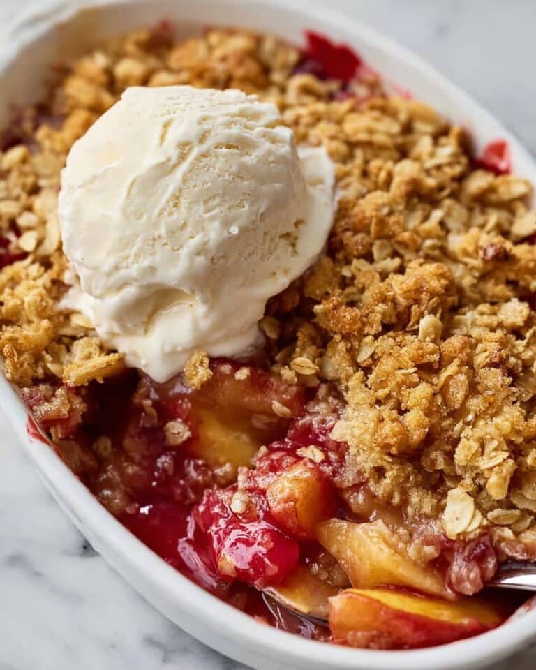 The Best Cranberry Apple Crisp Ever Recipe