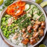 Bang Bang Salmon Bowls Recipe