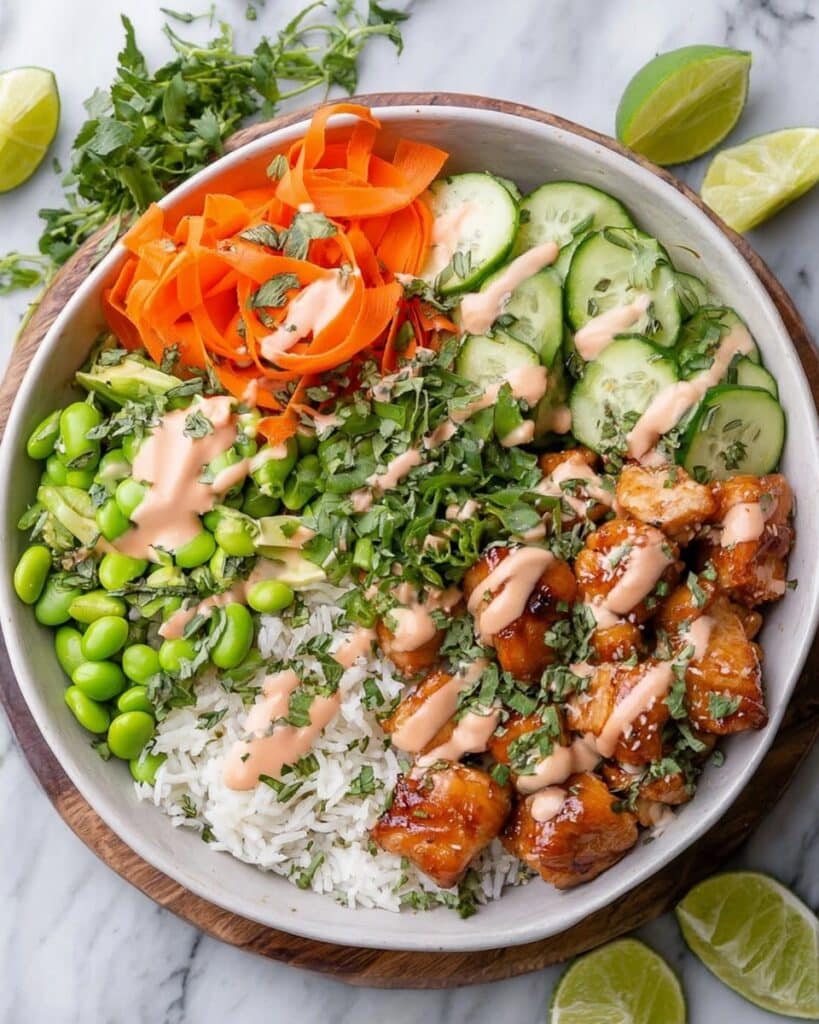 Bang Bang Salmon Bowls Recipe