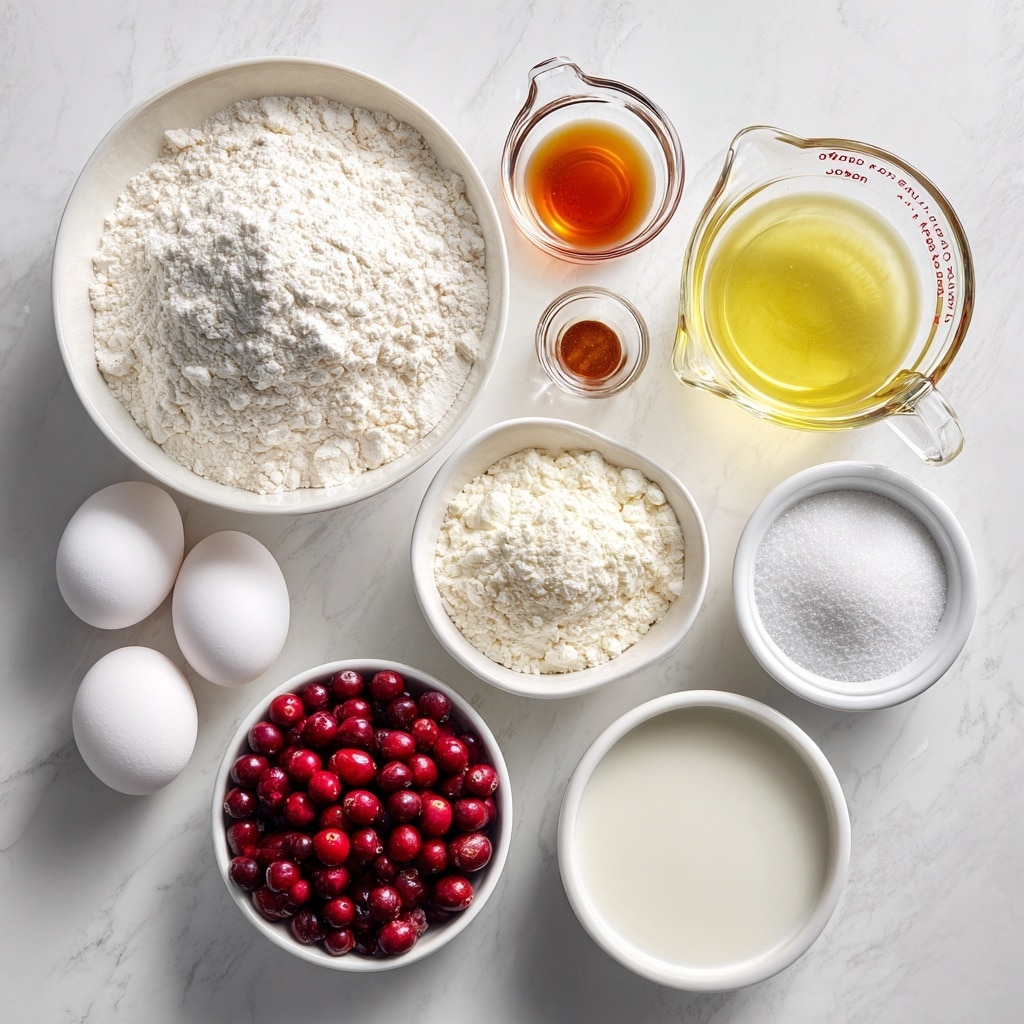 A four-part collage shows the process of making berry muffins on a white marbled surface. The first image displays a white bowl filled with a smooth, pale yellow batter. In the second image, the same bowl contains batter mixed with bright red and dark blueberries with a white spatula resting inside. The third picture shows a twelve-cup muffin tray placed beside white paper liners and an orange spatula. The final image presents twelve golden muffins topped with scattered blueberries cooling on a black wire rack. Photo taken with an iphone --ar 4:5 --v 7