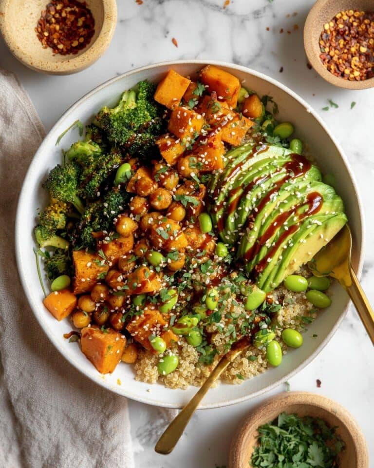 Thai Peanut Sweet Potato Bowls Recipe