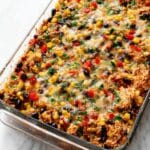 Easy Chicken Burrito Casserole Recipe