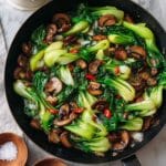 Bok Choy and Mushroom Stir Fry Recipe