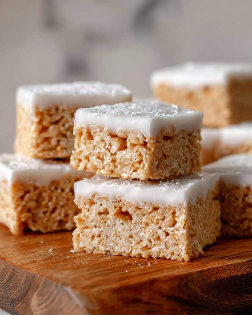 Gingerbread Rice Krispie Treats: Festive Holiday Snack