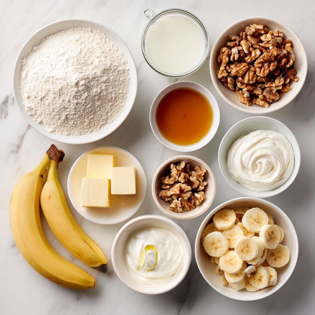 Heavenly Banana Walnut Cream Cake Recipe - Recipe Image