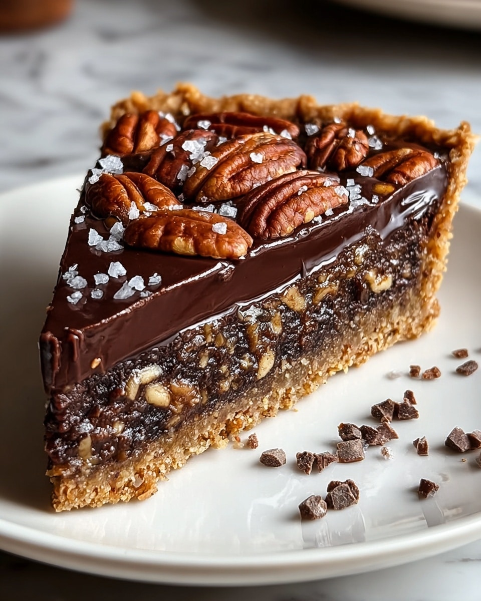 Texas Chocolate Pecan Pie Recipe - Recipe Image