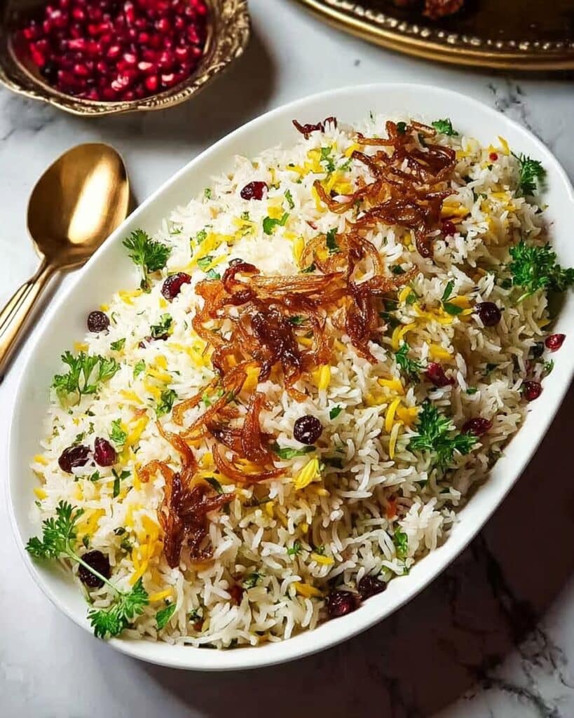 Persian Jeweled Rice: A Delightful Taste Journey Recipe