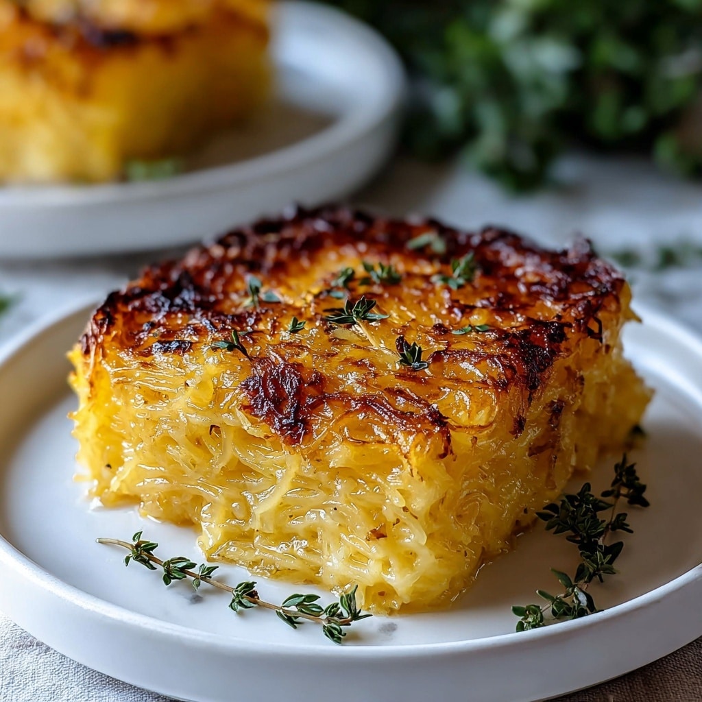 Spaghetti Squash Au Gratin Recipe - Recipe Image