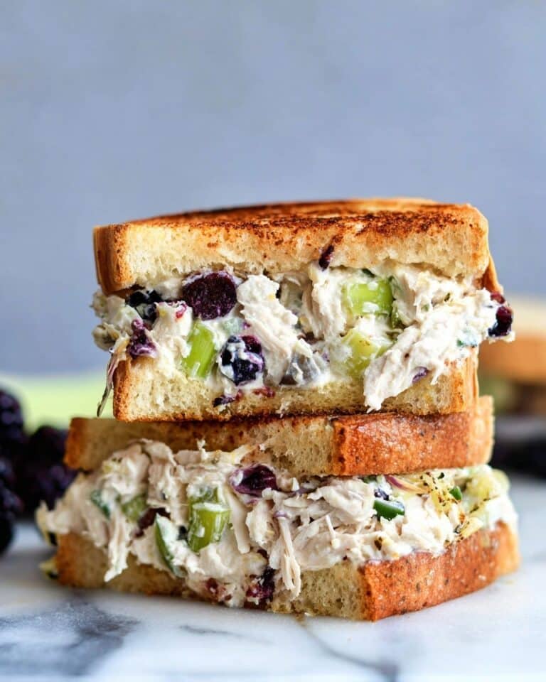 Low Carb Blackberry Cottage Cheese Chicken Salad Recipe