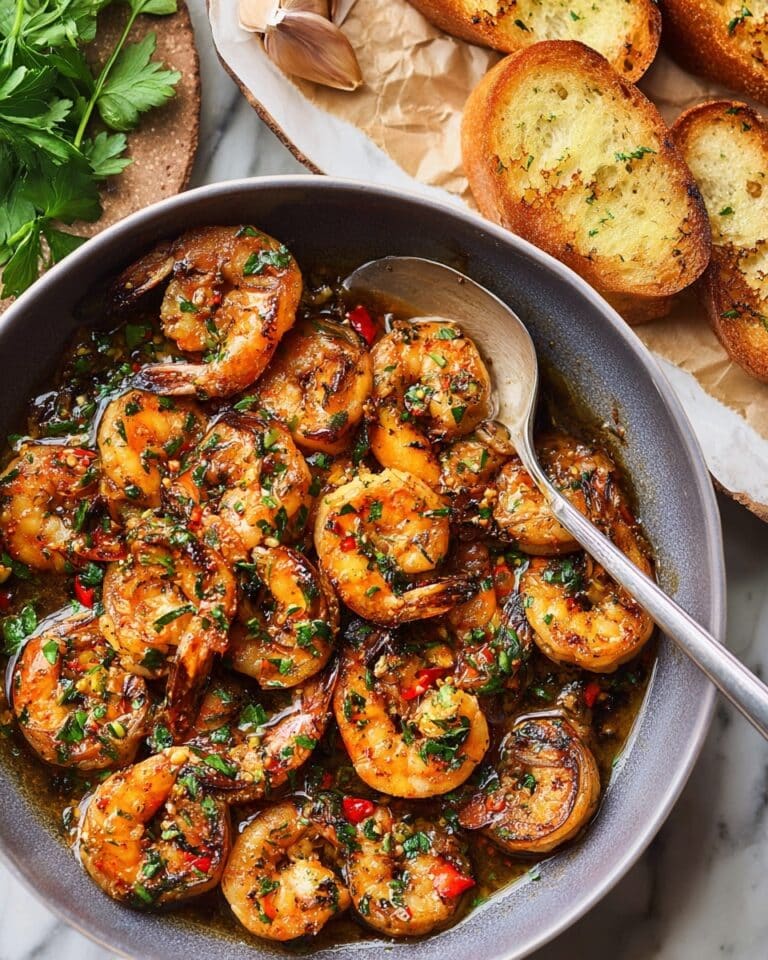 Pan Seared Chimichurri Shrimp Recipe