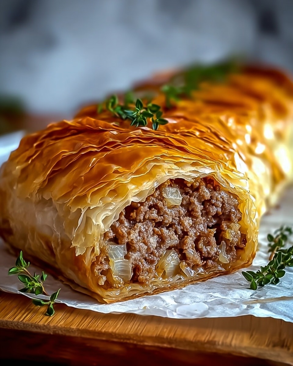 Amazing Ground Beef Wellington : A Budget-Friendly Twist on a Classic Recipe - Recipe Image