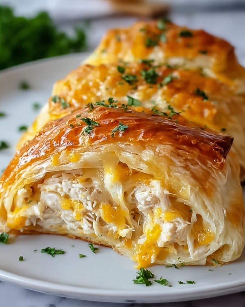 Cheesy Chicken Crescent Rolls Recipe