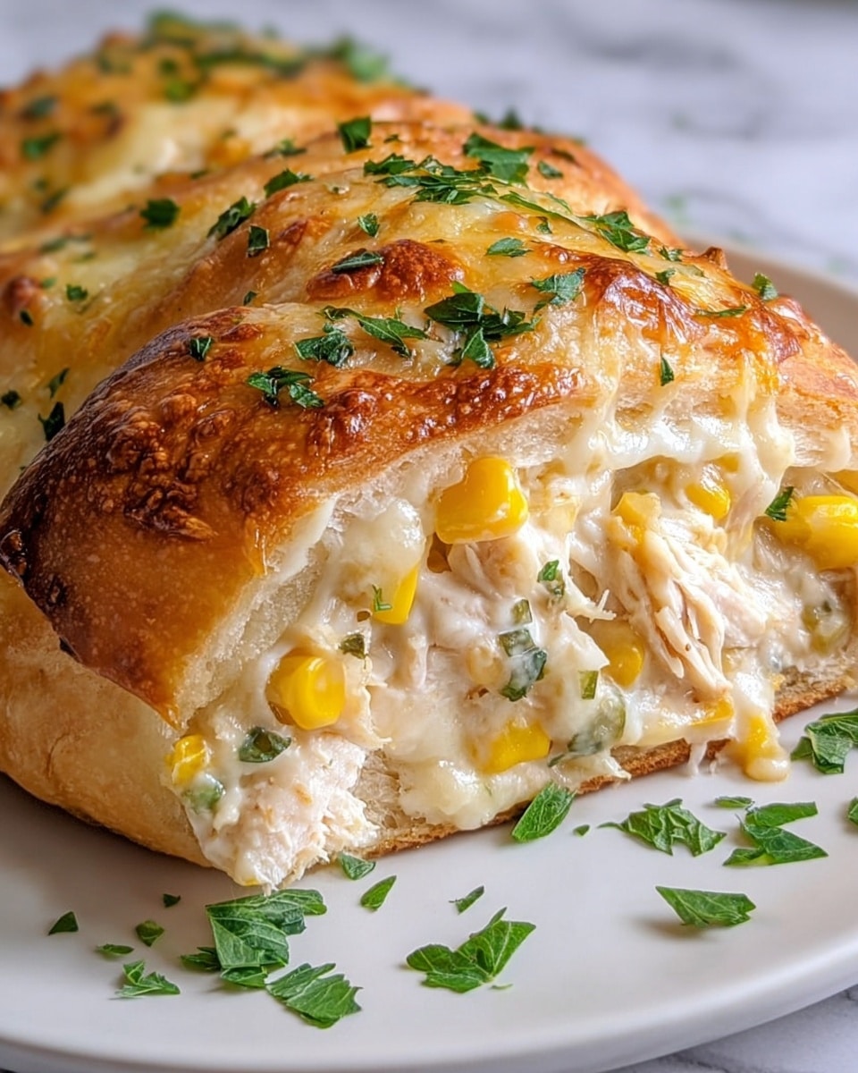 Cheesy Chicken Crescent Rolls Recipe - Recipe Image