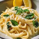 Lemon Ricotta Pasta with Spinach Recipe