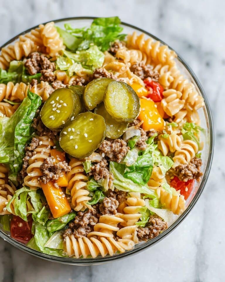 Big Mac Pasta Salad Recipe