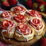 Easy Strawberry Cheesecake Sweet Rolls Recipe