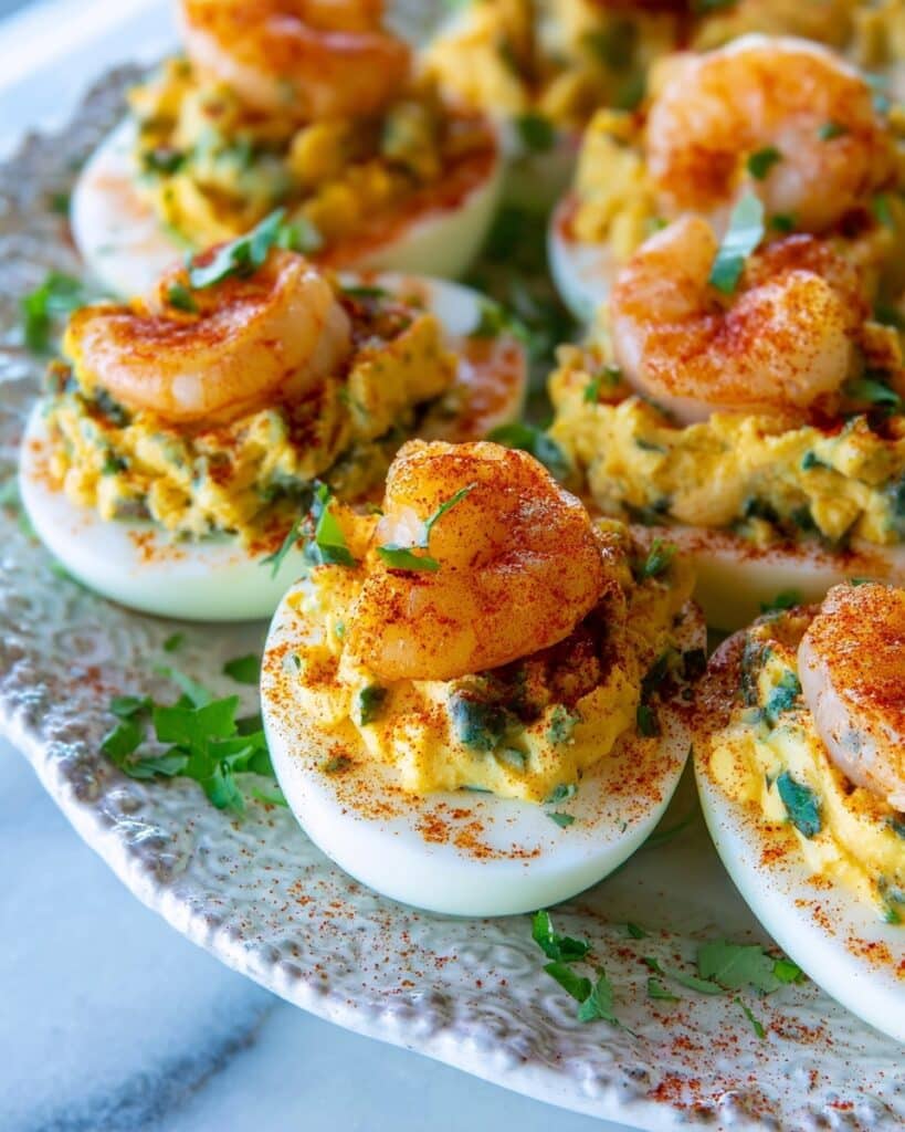 Crawfish Deviled Eggs Recipe