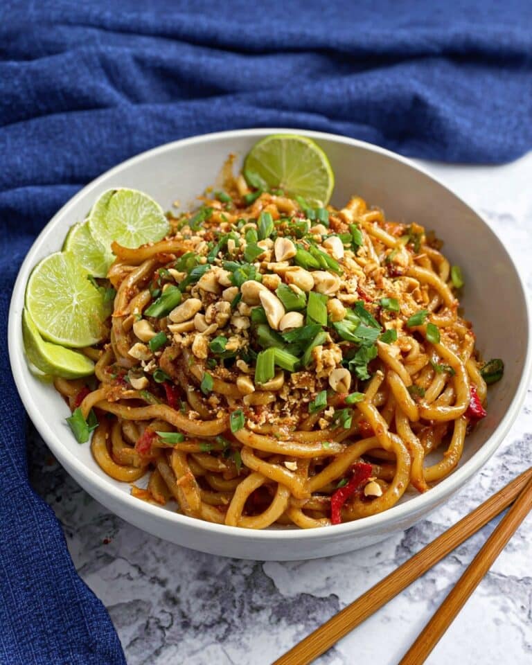 Thai Peanut Noodles Recipe