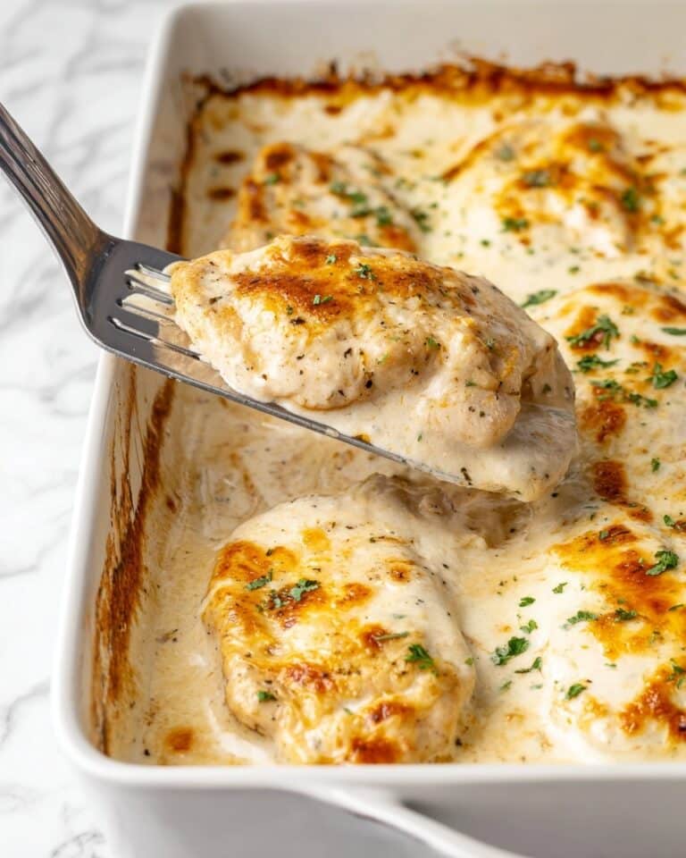 Cream of Mushroom Soup Chicken Bake Recipe