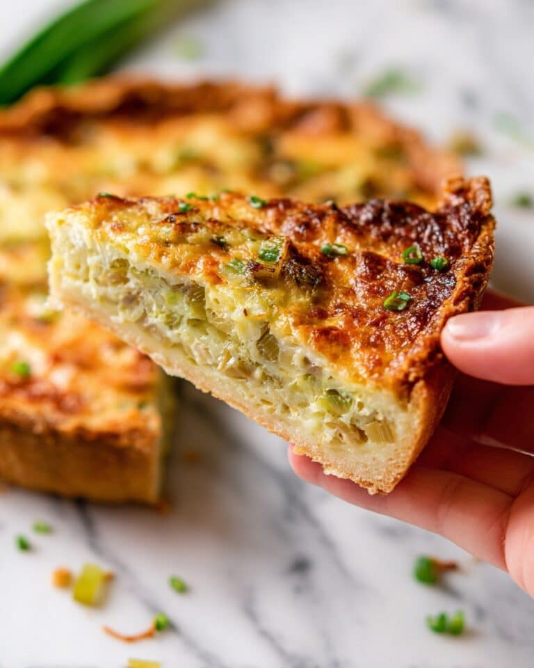 Vegan Leek Tart Recipe