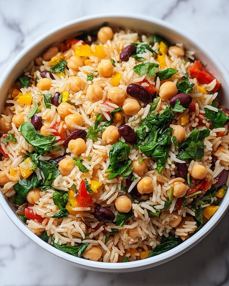 Mediterranean Rice and Beans Recipe - Recipe Image
