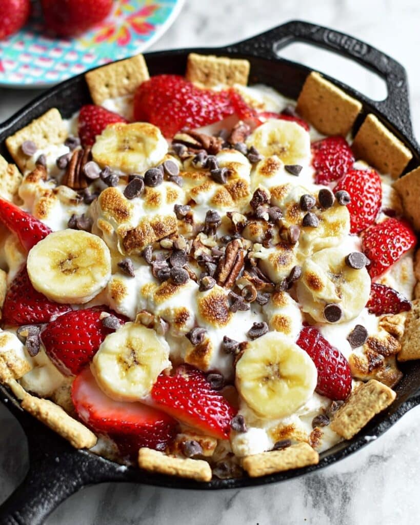 Banana Split Smores Dip Recipe