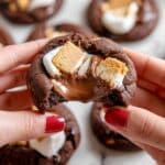 Double Chocolate S'mores Cookies Recipe
