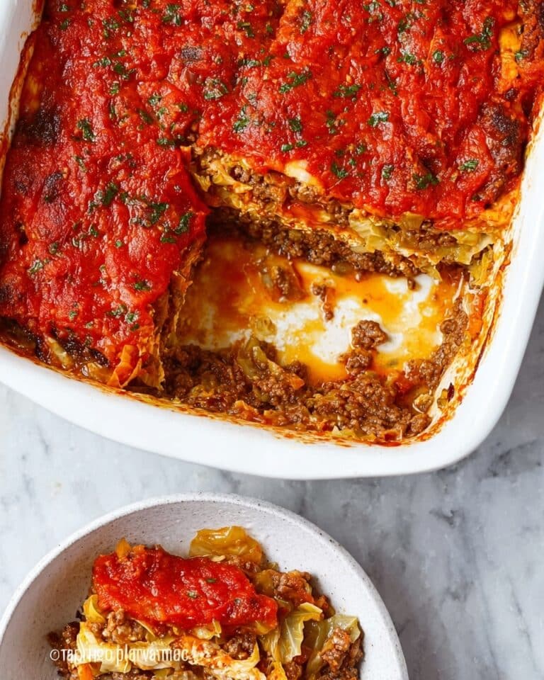 Low Carb Unstuffed Cabbage Casserole Recipe