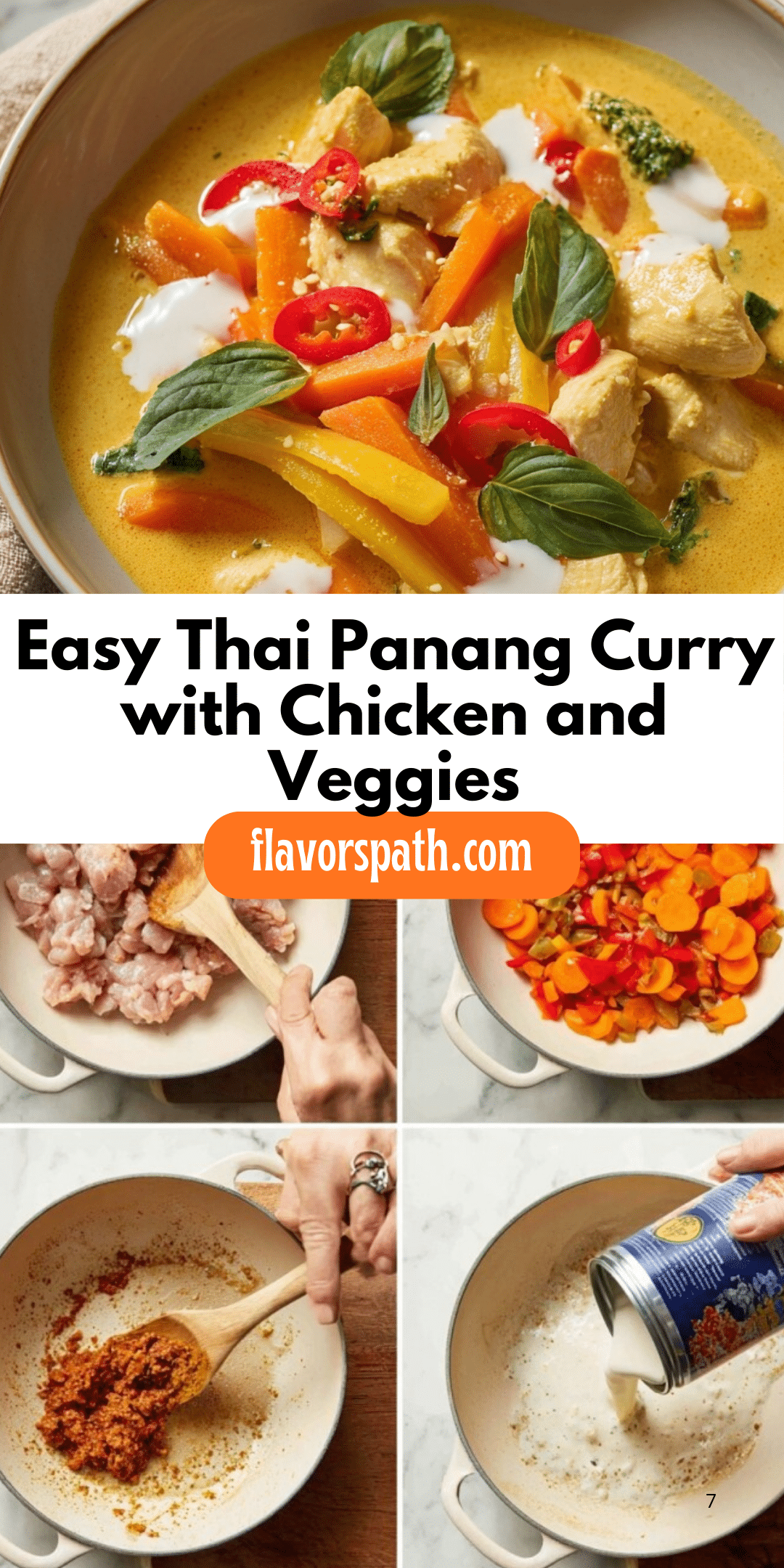 Thai Panang Curry Recipe | Authentic & Flavorful Thai Dish