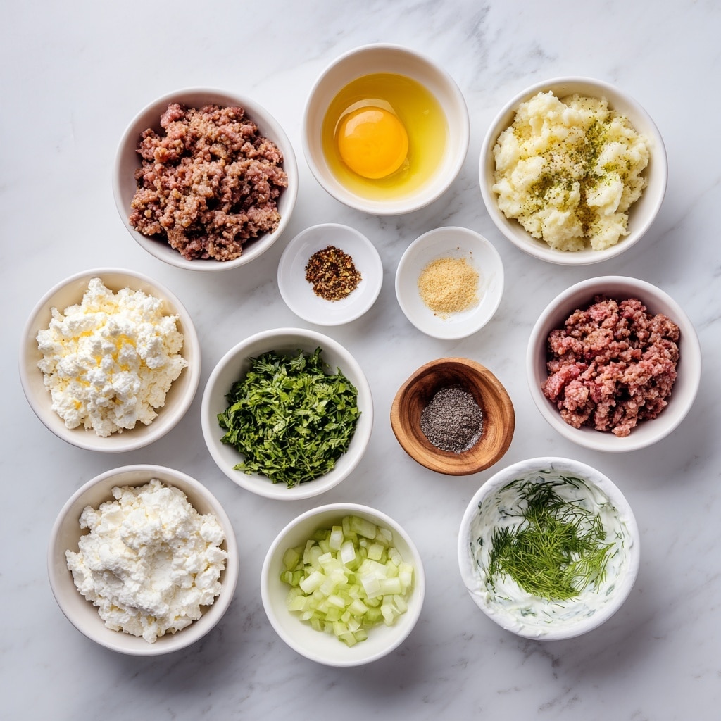 Gyro Bowls with Meatballs, Tzatziki, Lemon Rice, and Cucumber Salad Recipe