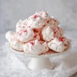 Peppermint White Chocolate Meringues Recipe