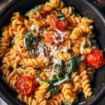 Incredible and Creamy Roasted Red Pepper Pasta Recipe