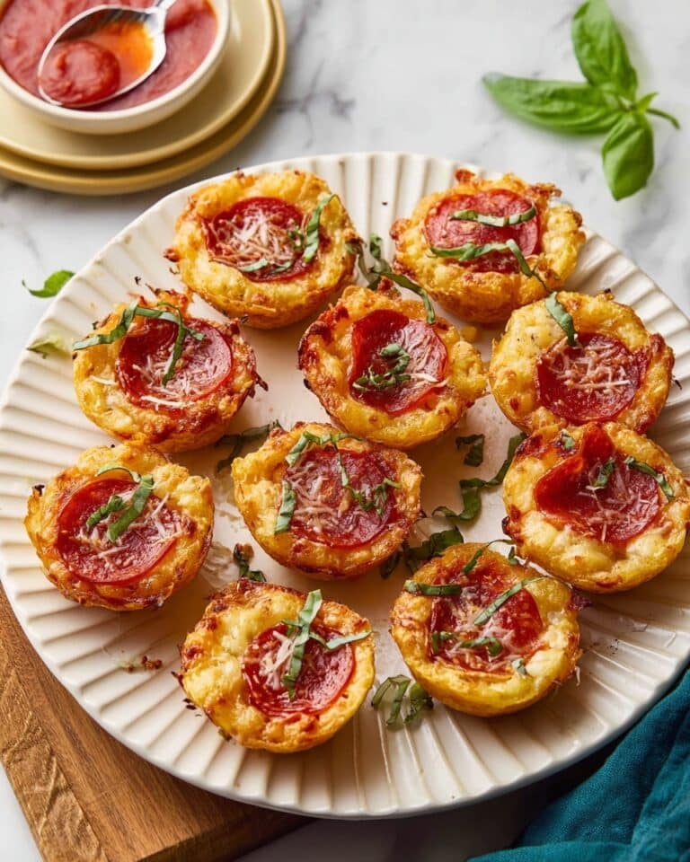 Crunchy Pizza Potato Cups Recipe