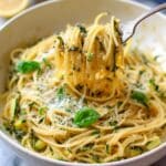 Lemon Zucchini Pasta with Parmesan Recipe