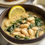 Creamy Lemon Garlic Butter Beans Recipe