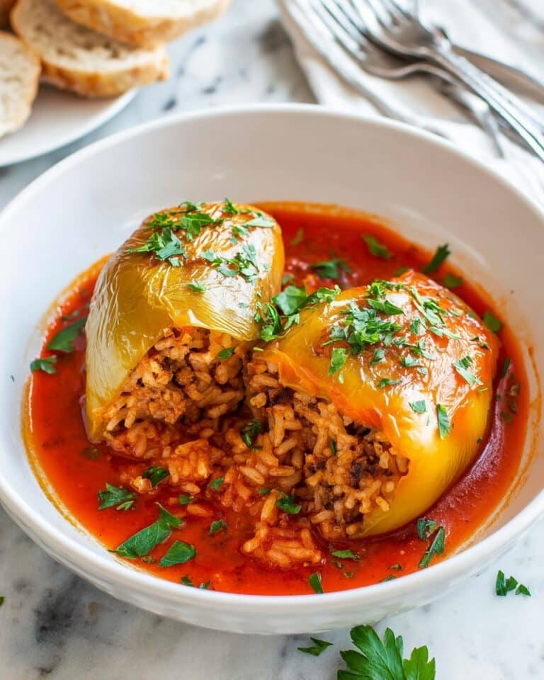 Italian Stuffed Peppers Recipe