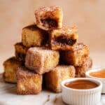 Chocolate Churro French Toast Bites Recipe