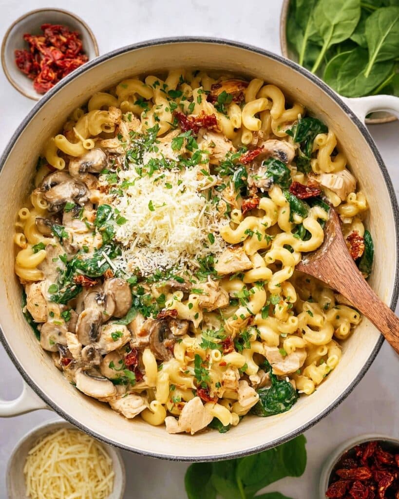 Tuscan Chicken Mac and Cheese (30-Minute) Recipe