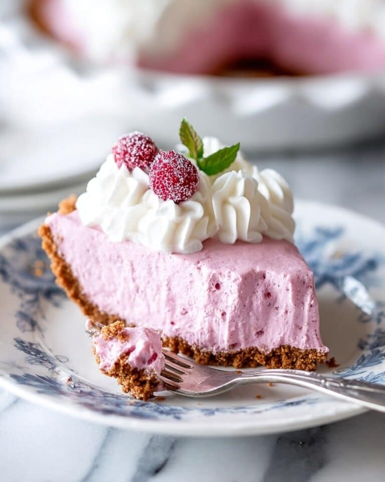 Cranberry Mousse Pie Recipe
