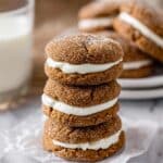Molasses Cream Pie Cookies Recipe