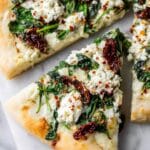 Ricotta Spinach Sun-Dried Tomato Pizza Recipe