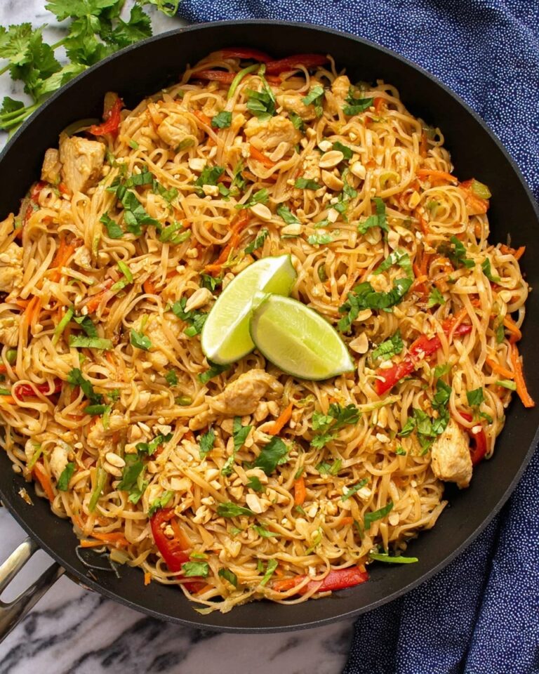 Easy Chicken Pad Thai Recipe