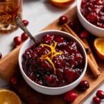 Cinnamon Bourbon Cranberry Sauce Recipe