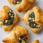 Spinach and Feta Puff Pastries Recipe