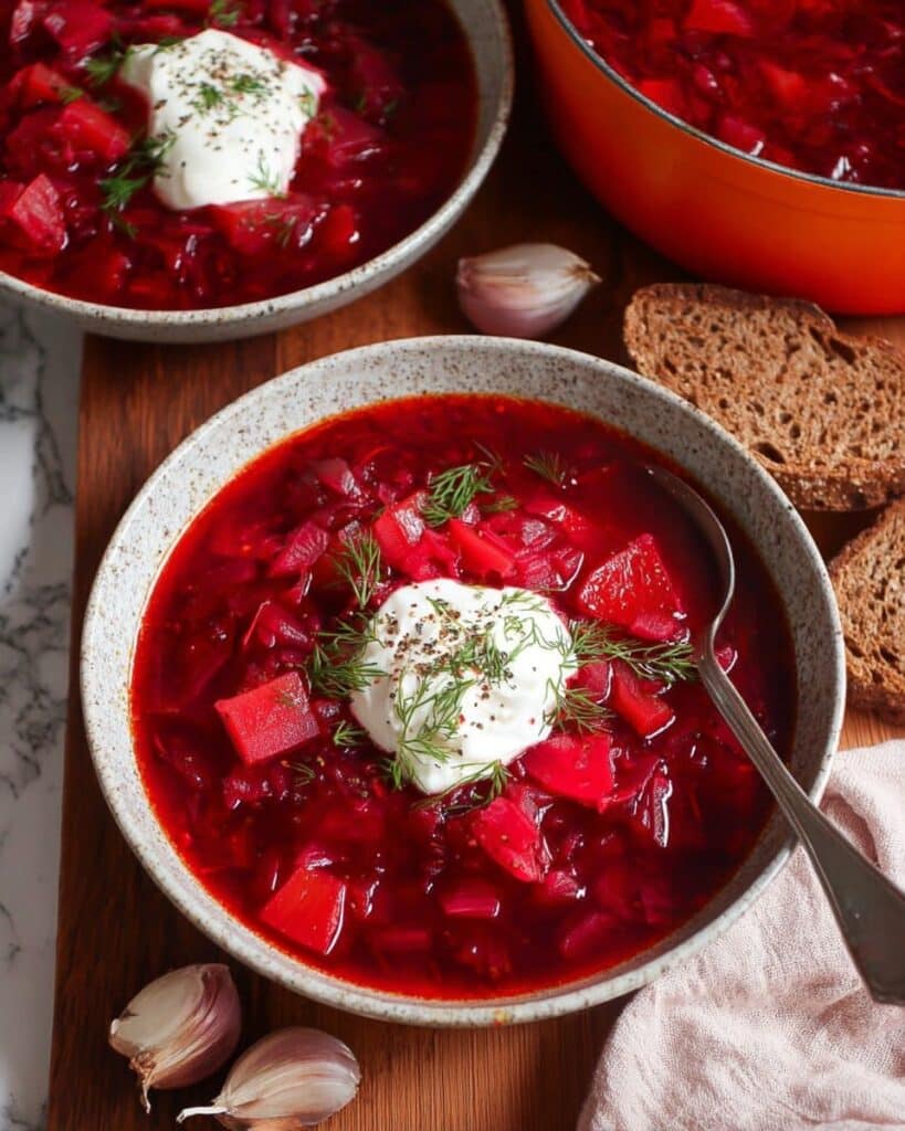 Classic Borscht Recipe (Beet Soup) Recipe