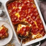 Bubble Up Pizza Casserole with Biscuits Recipe