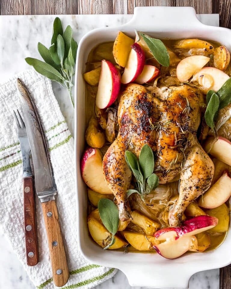 Cider Braised Chicken with Sage Recipe