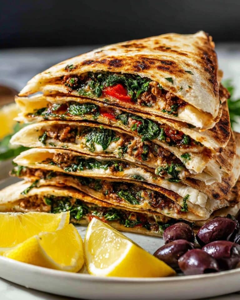 Turkish Gozleme with Lamb Recipe