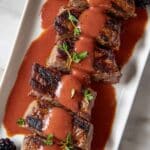 Filet Medallions with Blackberry Sauce Recipe