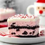 Candy Cane Icebox Cake Recipe
